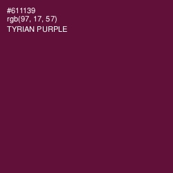 #611139 - Tyrian Purple Color Image