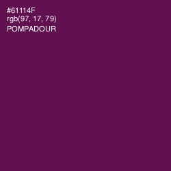 #61114F - Pompadour Color Image