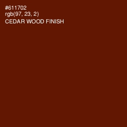 #611702 - Cedar Wood Finish Color Image