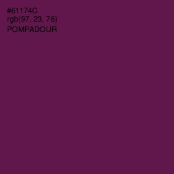 #61174C - Pompadour Color Image