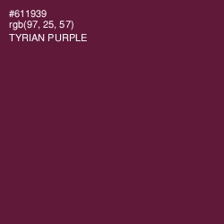 #611939 - Tyrian Purple Color Image