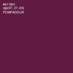 #611B41 - Pompadour Color Image