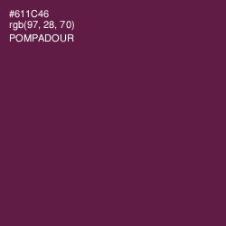 #611C46 - Pompadour Color Image