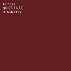 #611F21 - Black Rose Color Image