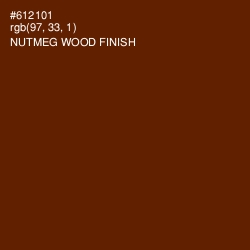 #612101 - Nutmeg Wood Finish Color Image