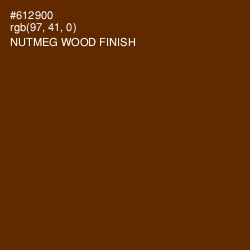 #612900 - Nutmeg Wood Finish Color Image