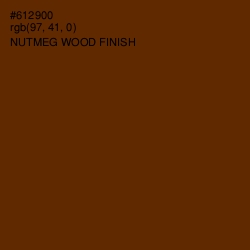 #612900 - Nutmeg Wood Finish Color Image