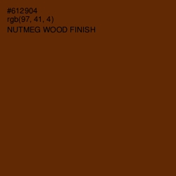 #612904 - Nutmeg Wood Finish Color Image