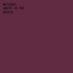 #612B42 - Tawny Port Color Image