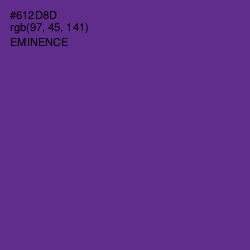 #612D8D - Eminence Color Image