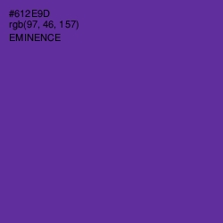 #612E9D - Eminence Color Image