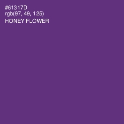 #61317D - Honey Flower Color Image