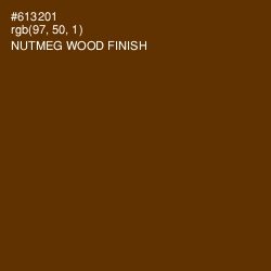 #613201 - Nutmeg Wood Finish Color Image