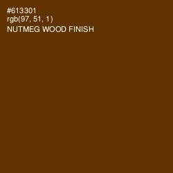 #613301 - Nutmeg Wood Finish Color Image