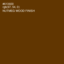 #613600 - Nutmeg Wood Finish Color Image