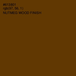 #613801 - Nutmeg Wood Finish Color Image