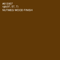 #613907 - Nutmeg Wood Finish Color Image