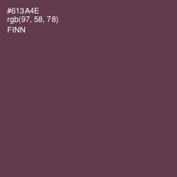 #613A4E - Finn Color Image