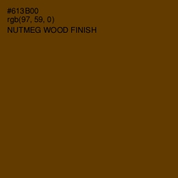 #613B00 - Nutmeg Wood Finish Color Image