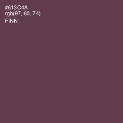 #613C4A - Finn Color Image