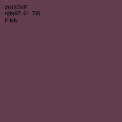 #613D4F - Finn Color Image