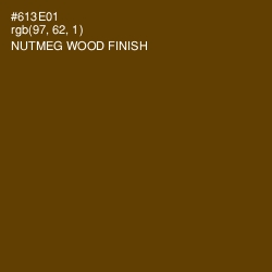 #613E01 - Nutmeg Wood Finish Color Image
