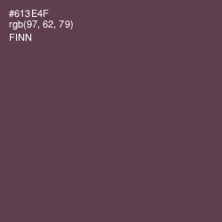 #613E4F - Finn Color Image