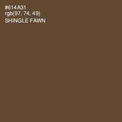 #614A31 - Shingle Fawn Color Image