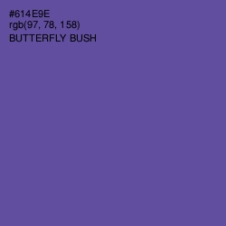 #614E9E - Butterfly Bush Color Image