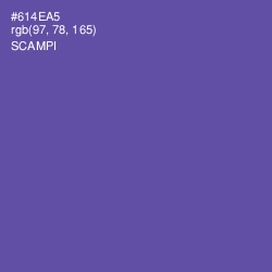 #614EA5 - Scampi Color Image