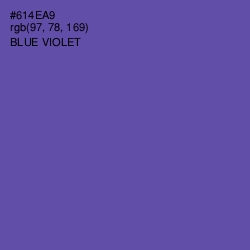 #614EA9 - Blue Violet Color Image