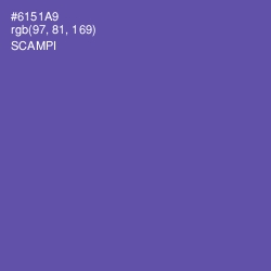 #6151A9 - Scampi Color Image