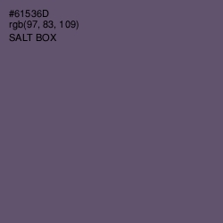 #61536D - Salt Box Color Image