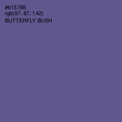 #61578E - Butterfly Bush Color Image