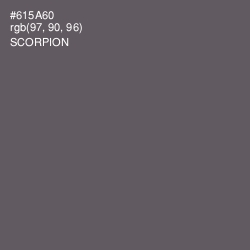 #615A60 - Scorpion Color Image