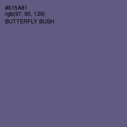 #615A81 - Butterfly Bush Color Image