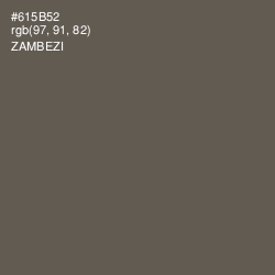 #615B52 - Zambezi Color Image