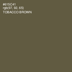 #615C41 - Tobacco Brown Color Image