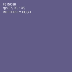 #615C88 - Butterfly Bush Color Image