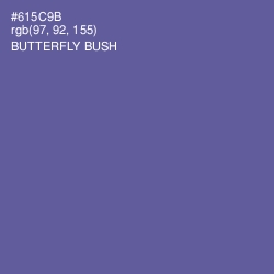 #615C9B - Butterfly Bush Color Image