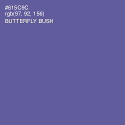 #615C9C - Butterfly Bush Color Image