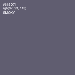 #615D71 - Smoky Color Image