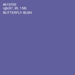 #615F9E - Butterfly Bush Color Image