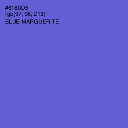 #6160D5 - Blue Marguerite Color Image