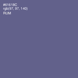 #61618C - Rum Color Image