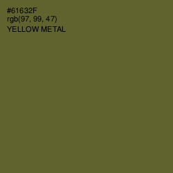 #61632F - Yellow Metal Color Image