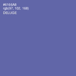 #6166A8 - Deluge Color Image