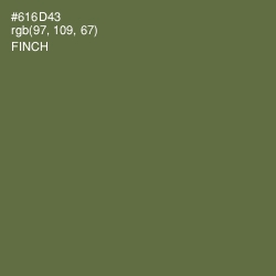 #616D43 - Finch Color Image