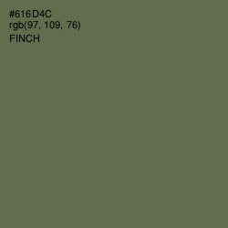 #616D4C - Finch Color Image