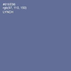 #616E96 - Lynch Color Image